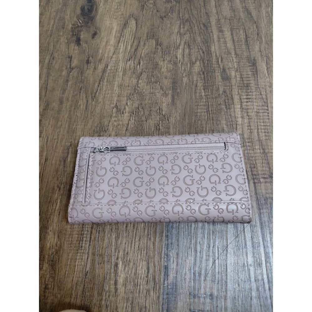 Wallet Guess Women Trifold Purse Taupe Ophelea